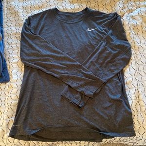 Dark Gray Nike Long-sleeve